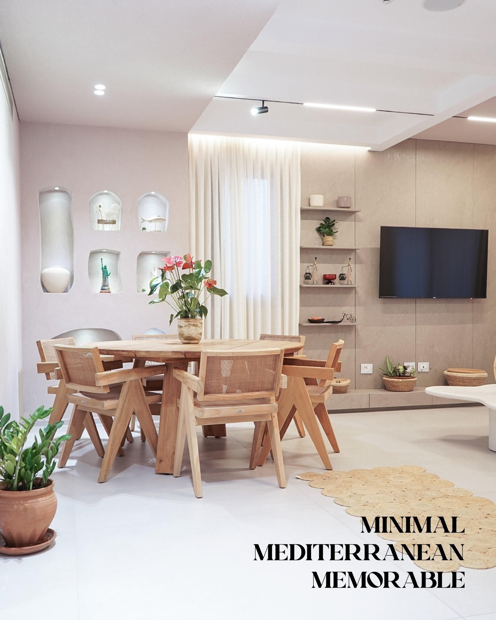 Vila Mario Dining and Living Area
